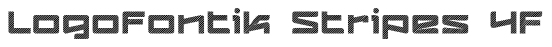 Logofontik Stripes 4F font